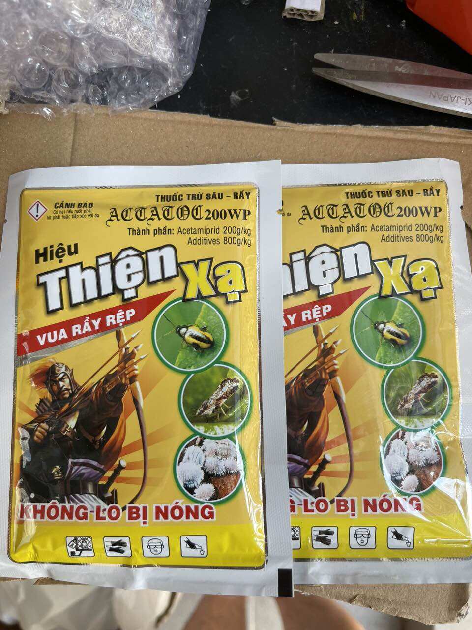 Sản phẩm Trừ Rệp sáp, bọ nhảy, bọ phấn - Thiện xạ 30gr