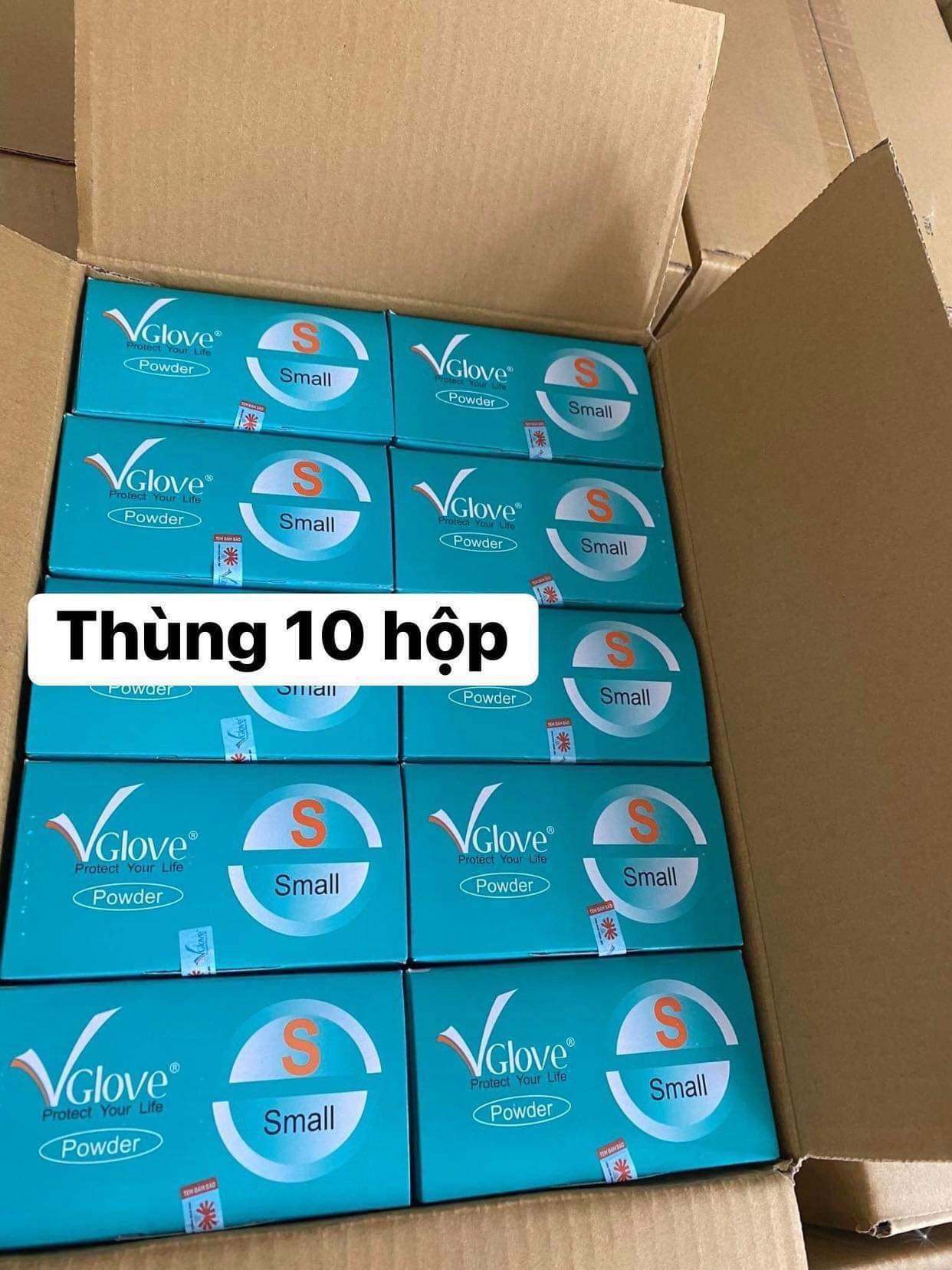 Găng Tay Y Tế VGlove (Khải Hoàn) Có Bột Và Không Bột.Hàng Chính Hãng.Bao Đổi Trả