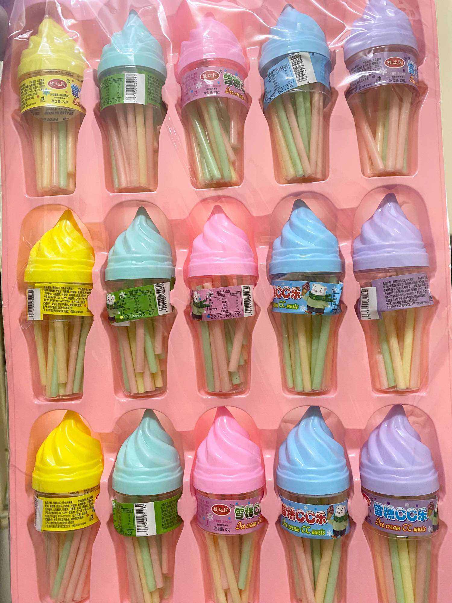 Kẹo Tăm Lạnh Hình Que Kem 22gr ( hộp)