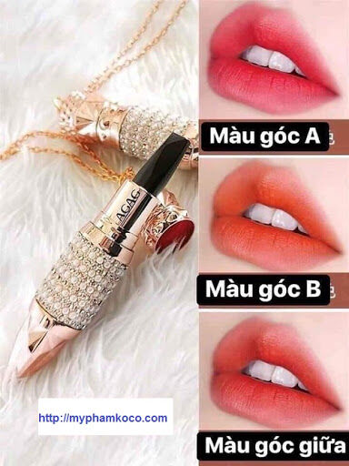 Son kim cương 3 màu siêu lì