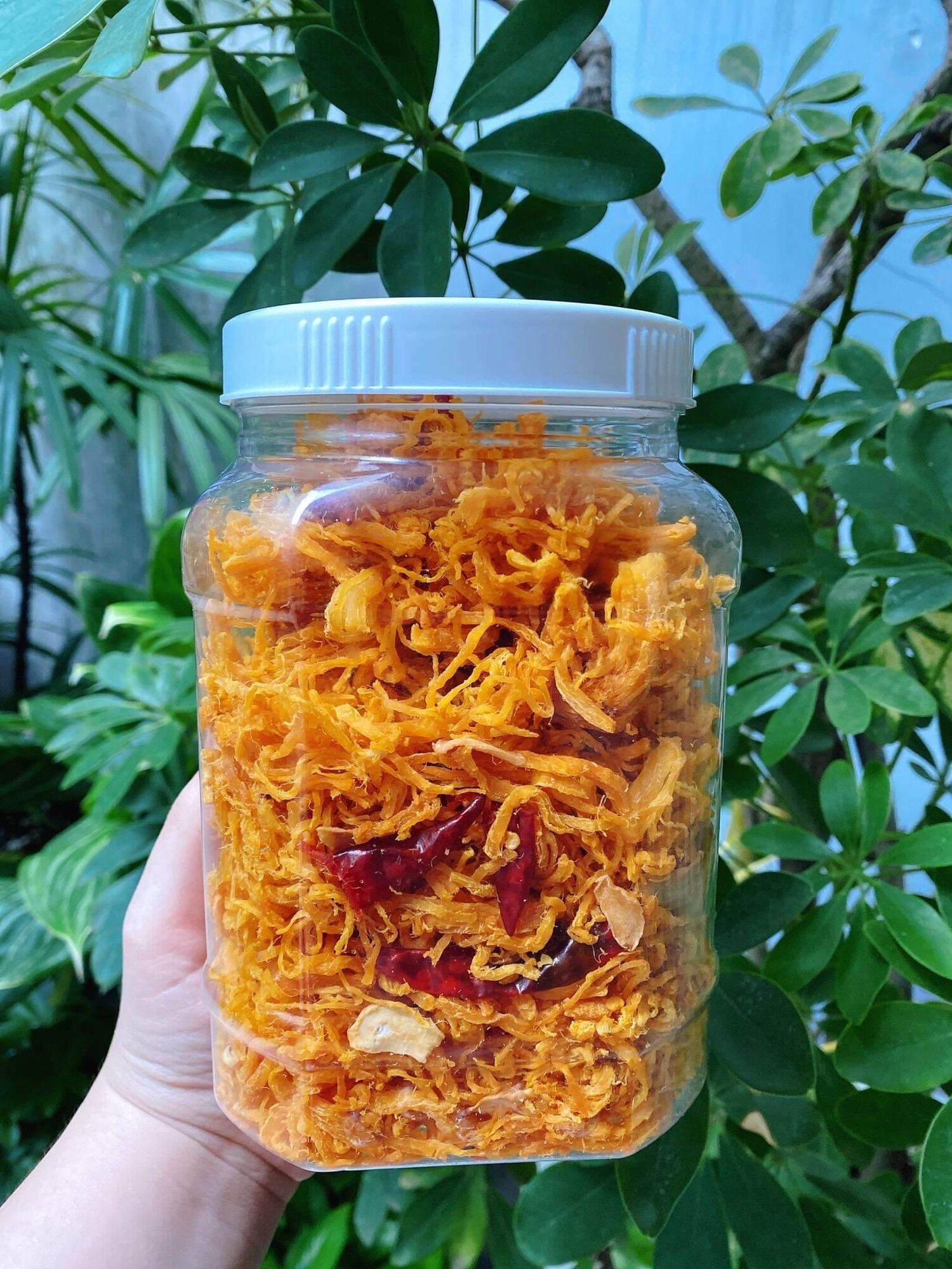 Khô gà bơ tỏi 500g