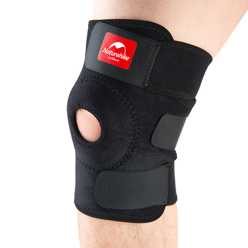 户外运动登山徒步护膝护具男女用跑步深蹲篮球半月板髌骨带运动