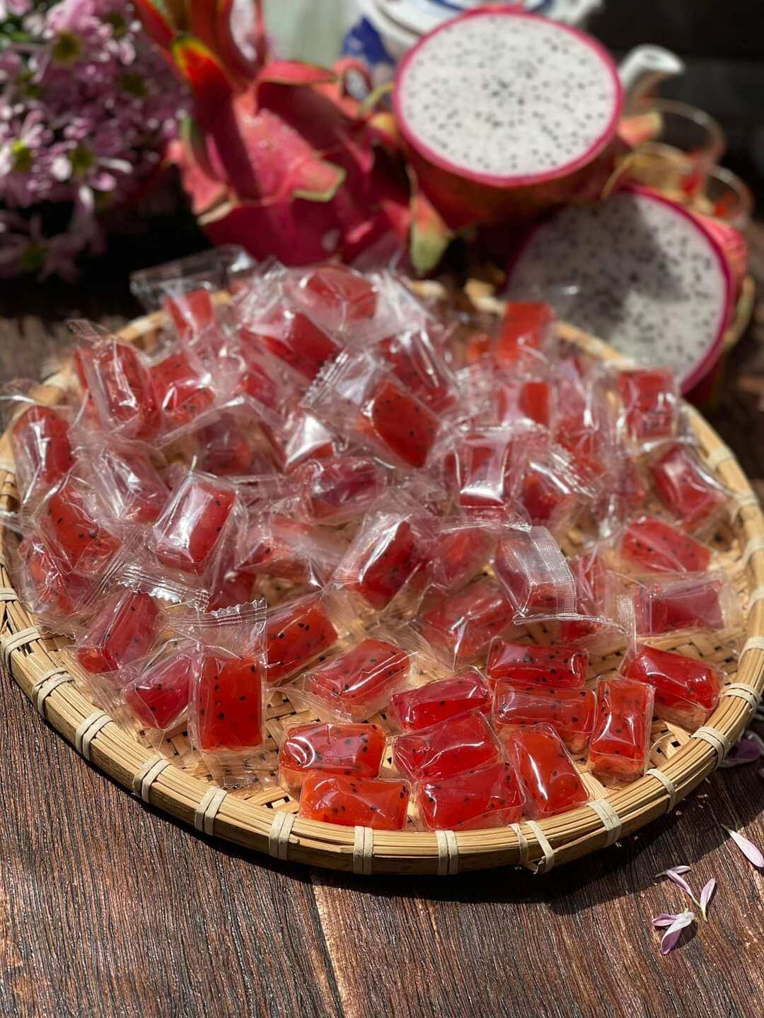 Mứt thanh long ép 500g