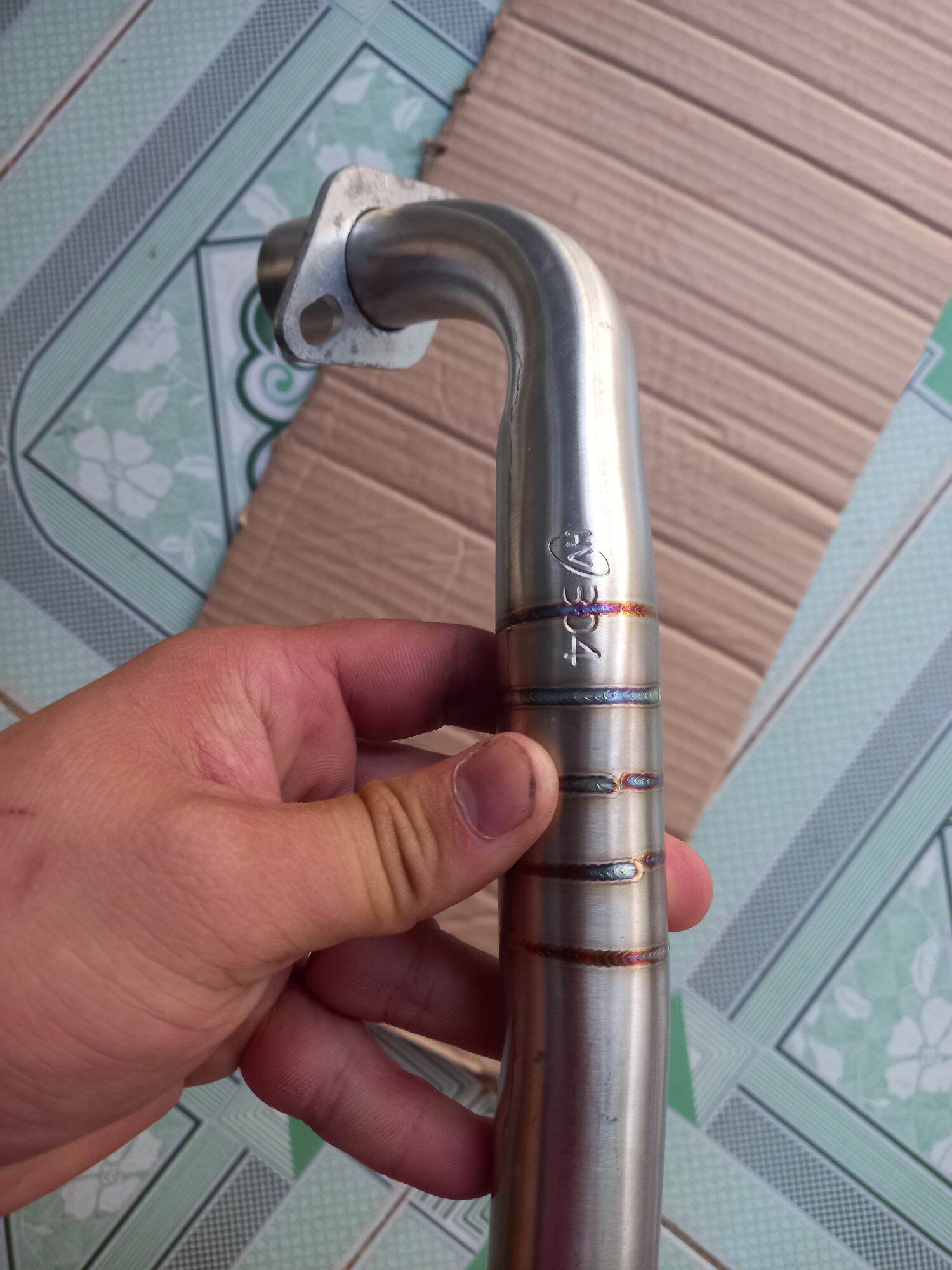 Cổ pô inox 304 cho sirius