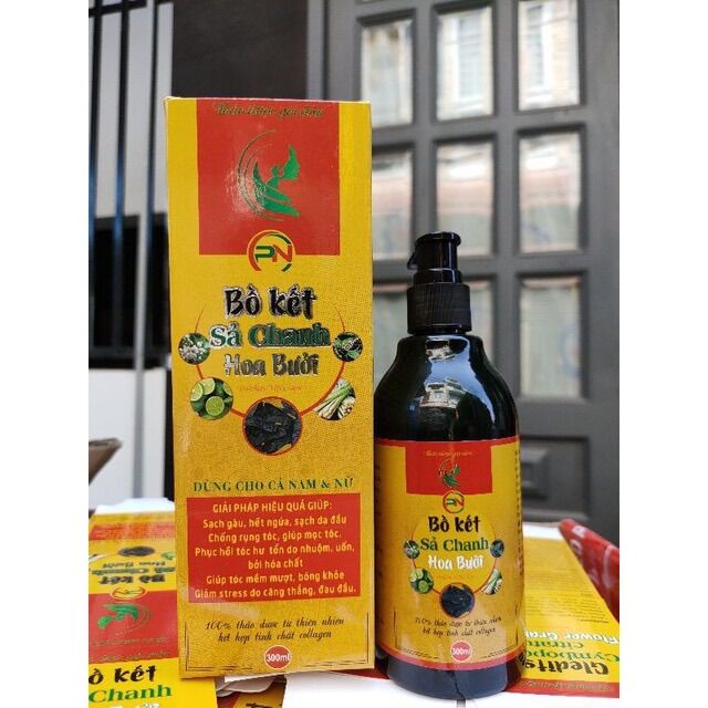 Dầu gội bồ kết sả chanh hoa bưởi