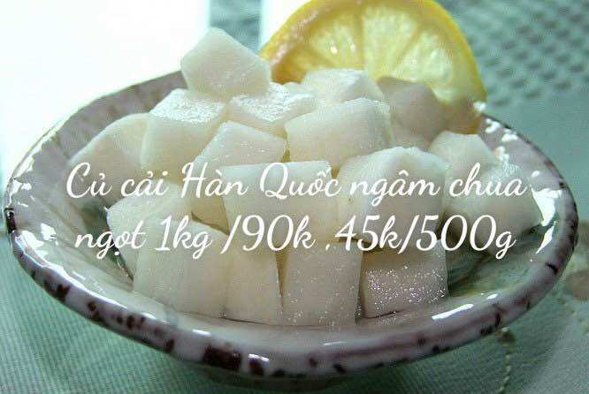 KIM CHI CỦ CẢI HÀN QUỐC 1KG