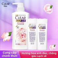 Clear | Dầu Gội Chống Ngứa Đầu và Hương Thơm Sakura Dành cho Nữ, Kích Cỡ Gia Đình