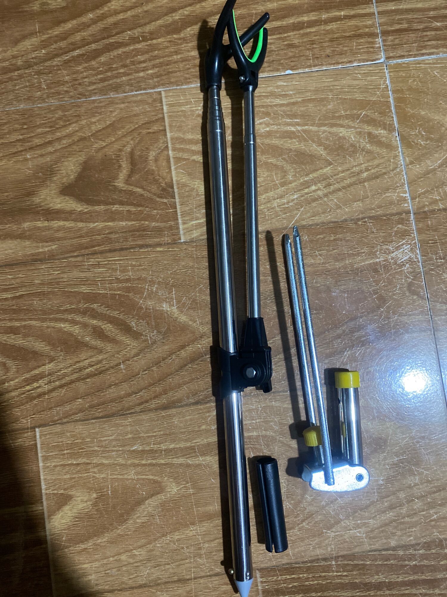 Gác cần inox 2m1