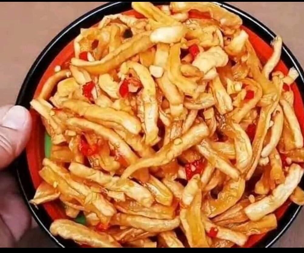 Củ cải trắng ngâm mắm nhĩ