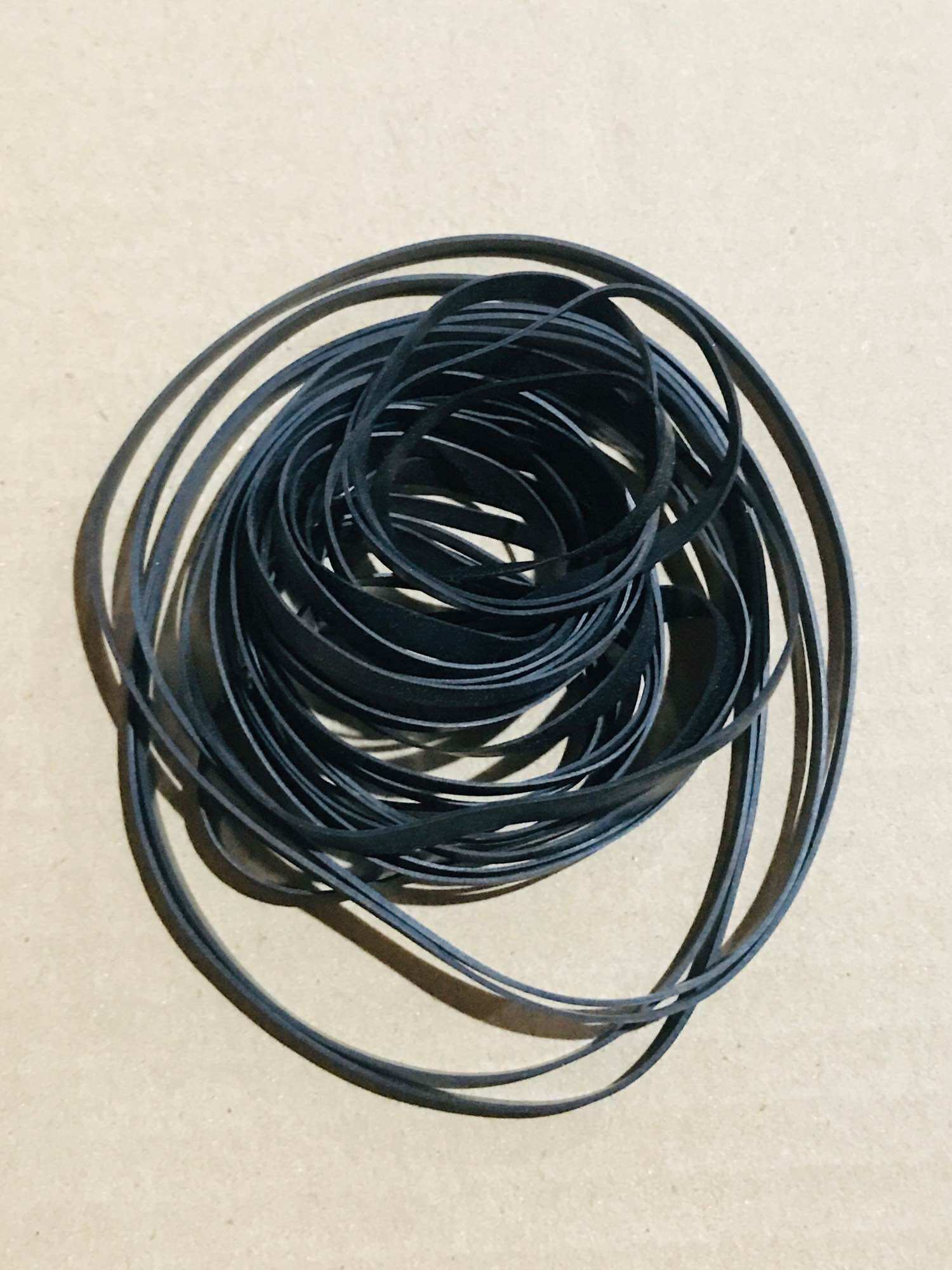 Dây curoa dẹt cho đầu cassette, đầu CD gói 30 cái bản 4ly Giá 63,600 Đồng*Miễn phí vận chuyển