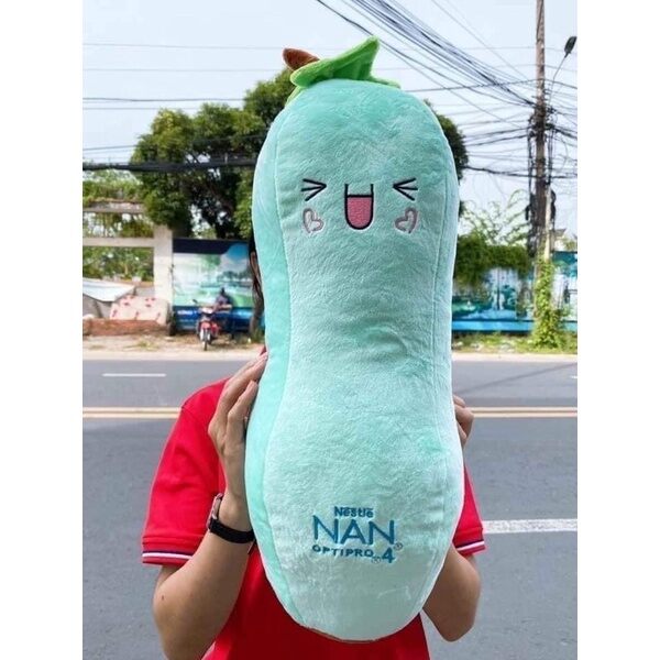 Gối ôm bút chì Nutren, hạt đậu Nan, gối Noel Bobby