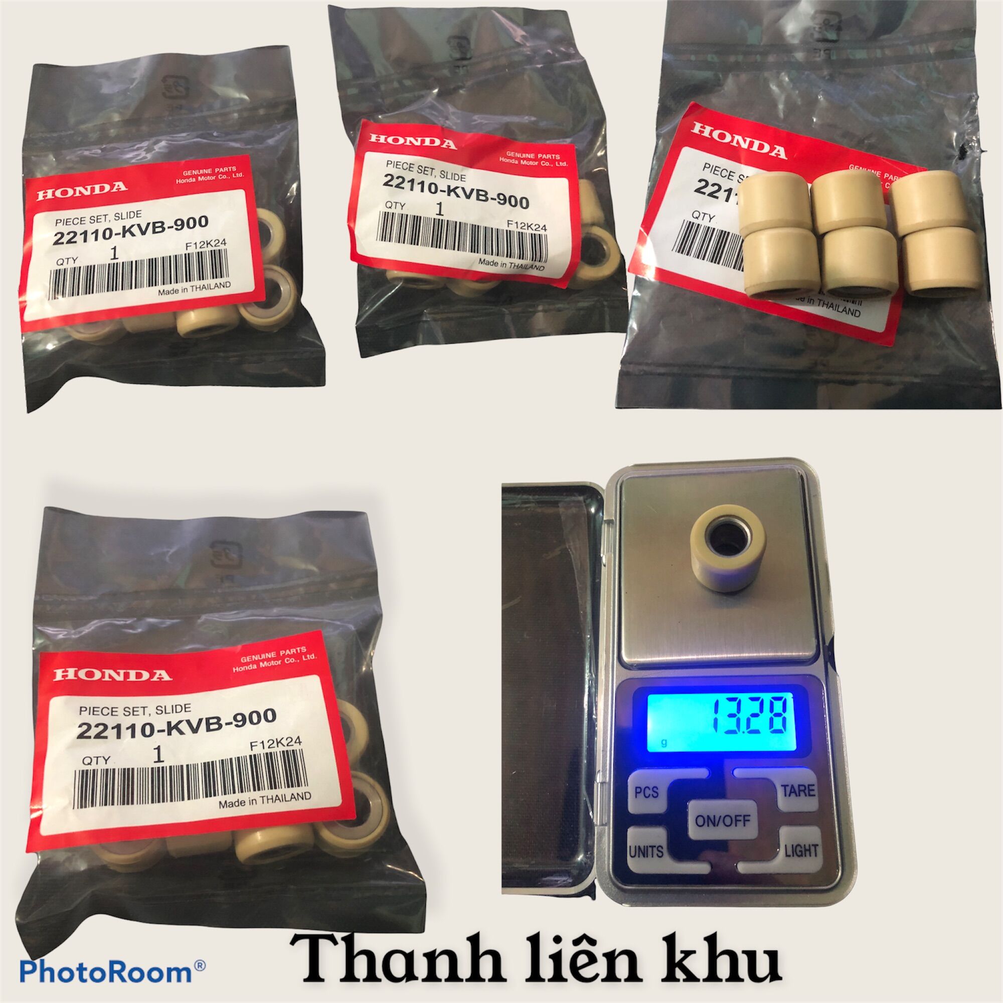 Bi nồi 13g cho các dòng tay ga 110( ab110, lead110, click110) bộ 6 viên. Bán lẻ giá sỉ