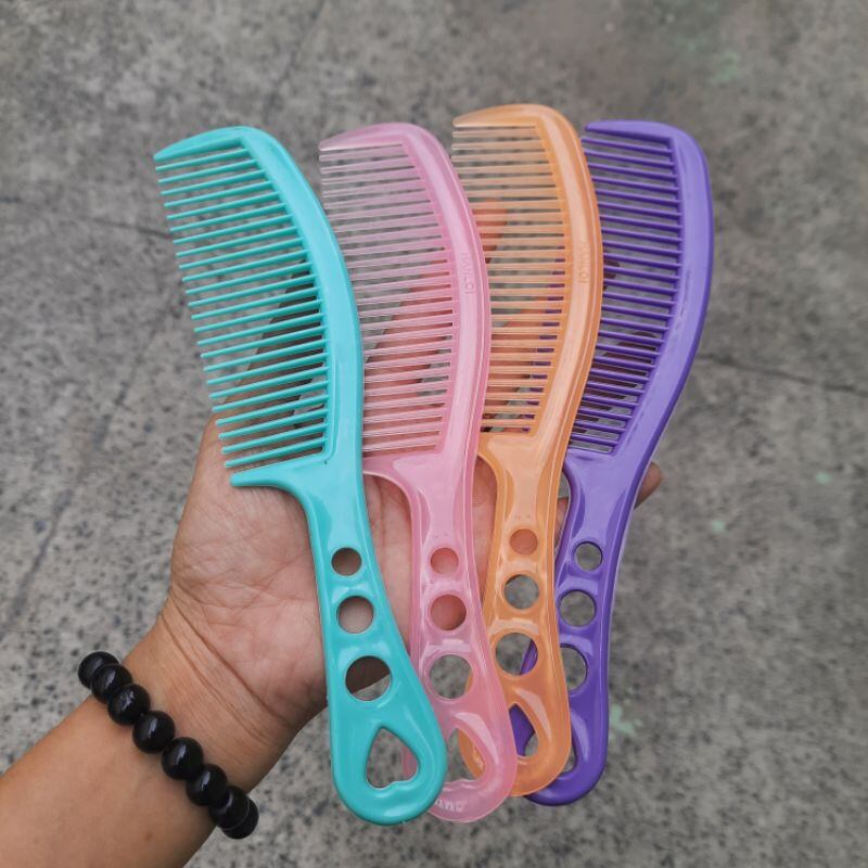 Combo 3 cây Lược chải tóc Hán Lợi 19cm(màu ngẫu nhiên)