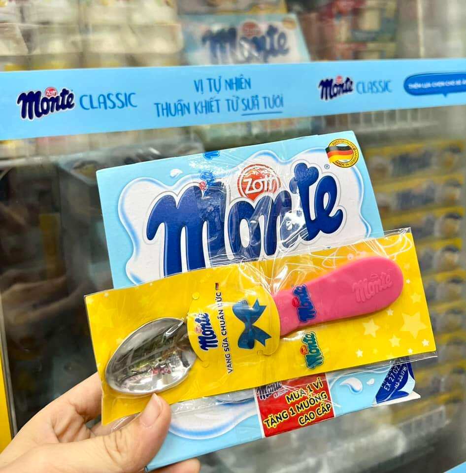 Váng sữa Monte classic mới cho bé 6m