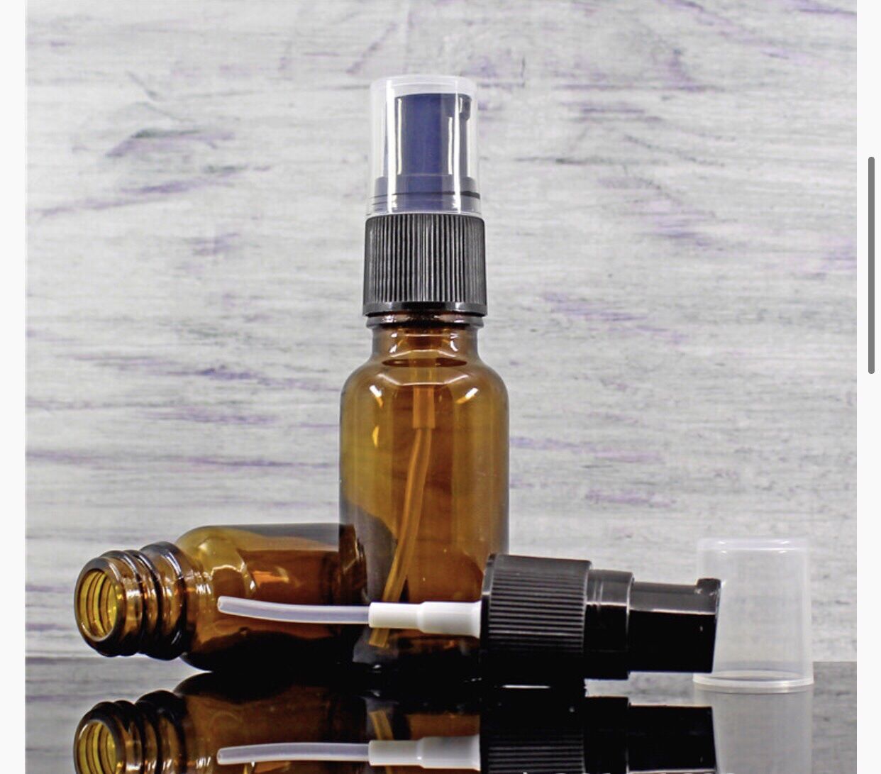 Chai Xịt Giọt Bằng Thuỷ Tinh Nâu (10Ml/20Ml/30Ml/50Ml/100Ml)