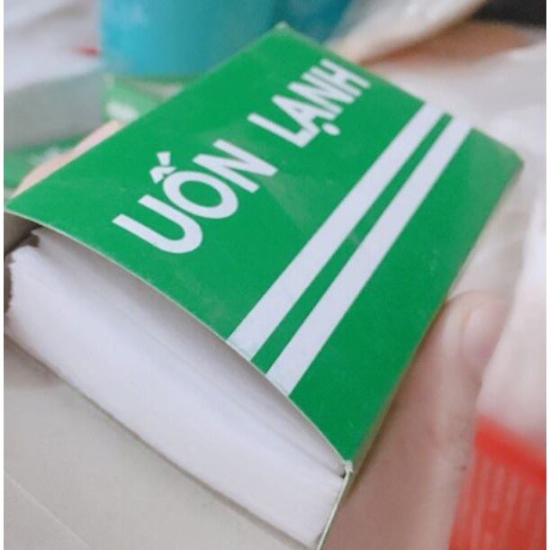 GIẤY UỐN LẠNH XANH DÙNG UỐN TÓC