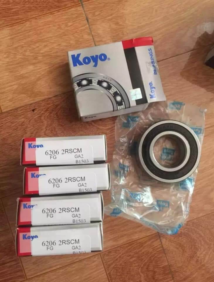 Bạc Đạn 6206 2RS koyo (30x62x16)