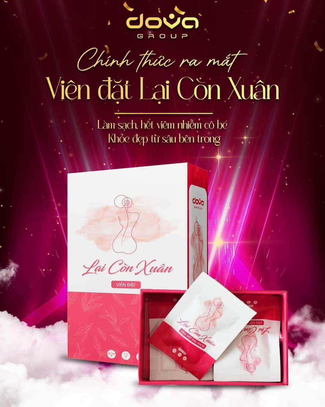 Viên đặt an phụ khoa dova hàng chuẩn