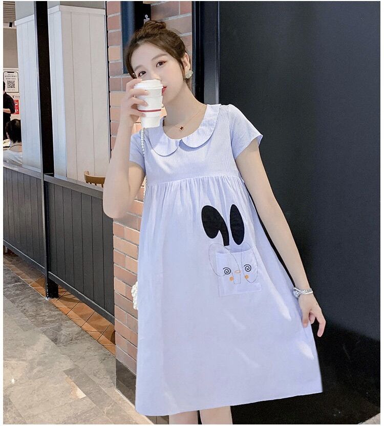 Đầm bầu công sở dễ thương