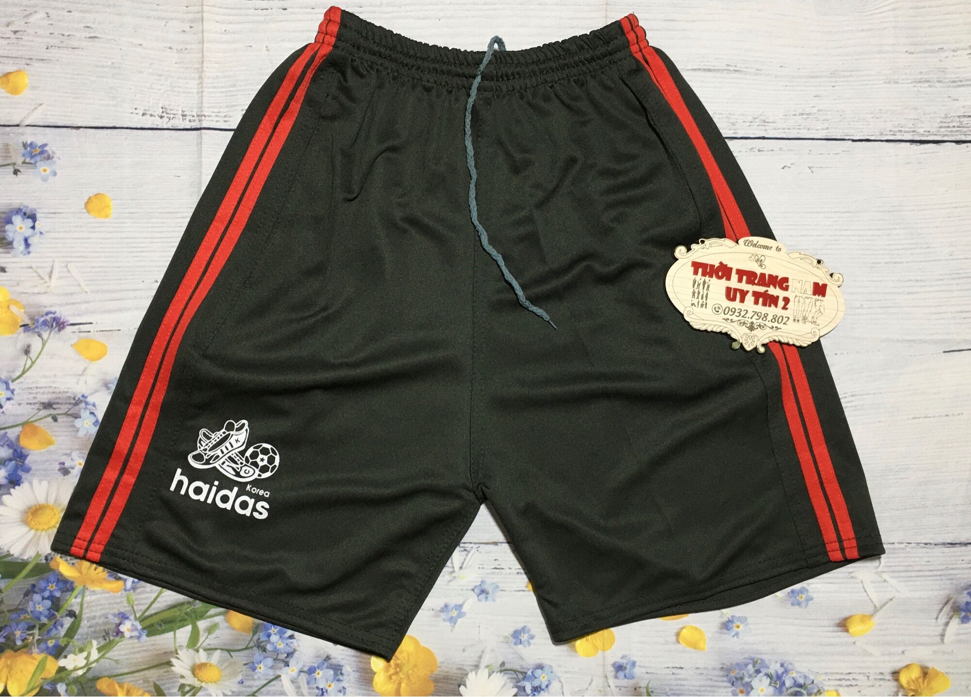 Quần đùi thun nam cho người tới 55kg