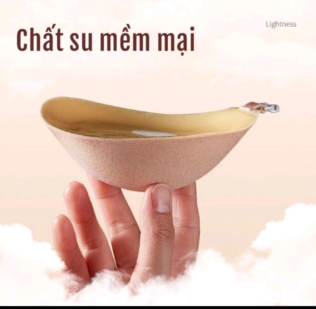 Áo Dán Nâng Ngực Siêu Độn Dày 5cm Silicon Siêu Dính