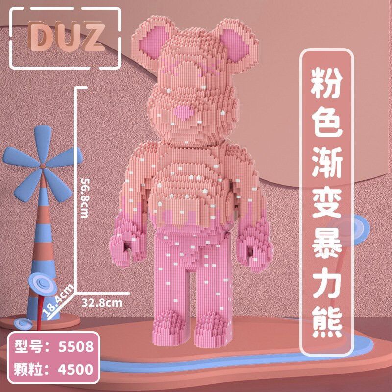 💥lego bearbrick 55cm | 🔥 tặng đèn | tặng búa | 🔥 tặng lego mini