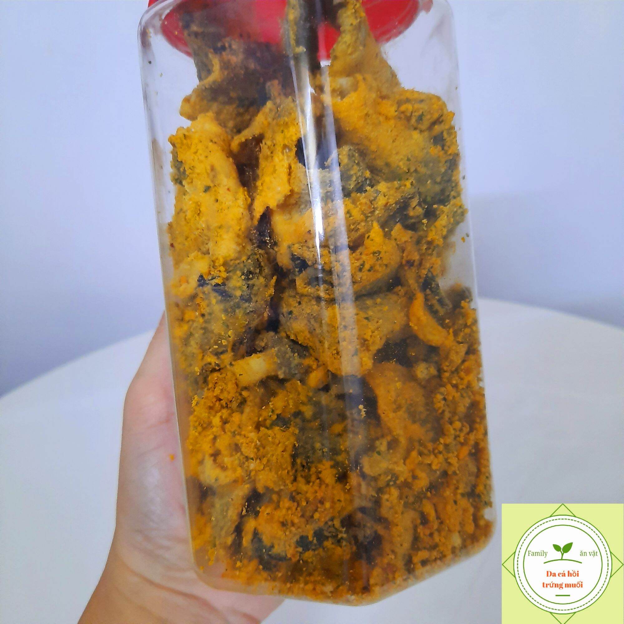 DA CÁ HỒI SỐT TRỨNG MUỐI - Hũ 180g