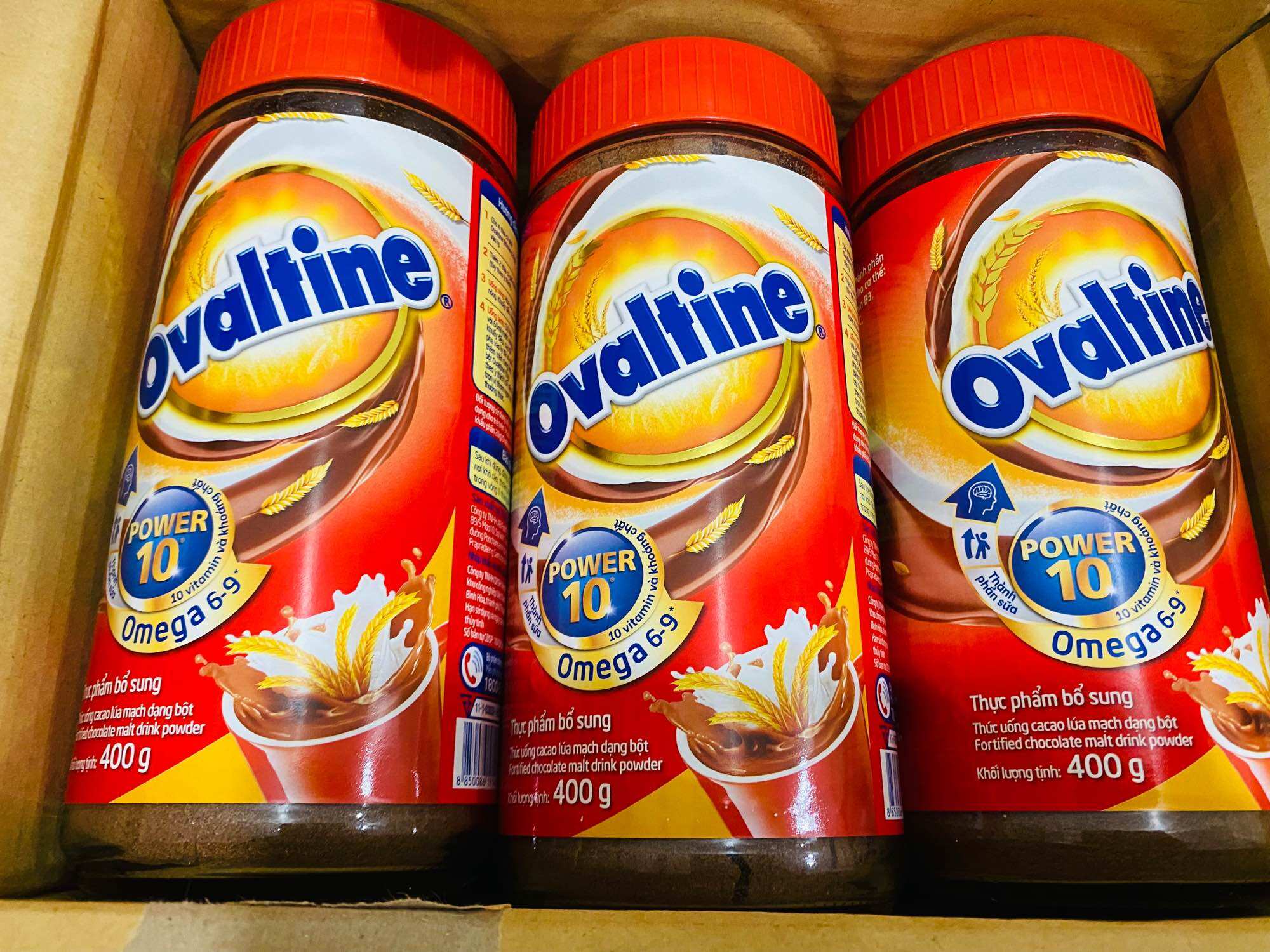 Bột Cacao Lúa Mạch Ovaltine - Hũ 400g Date 7/2026