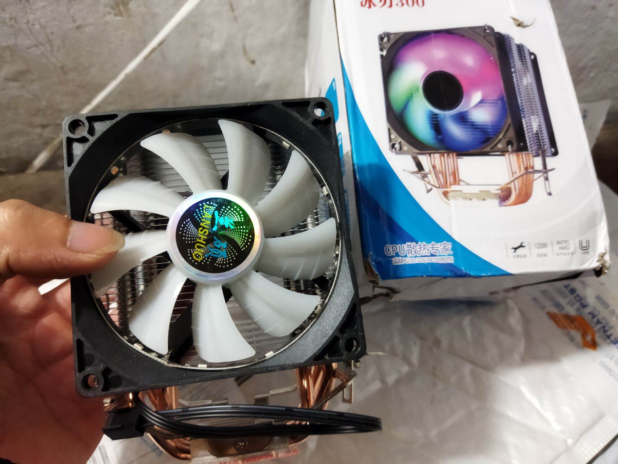 tản nhiệt CPU 4 ống đồng siêu mát, không âm thanh ồn