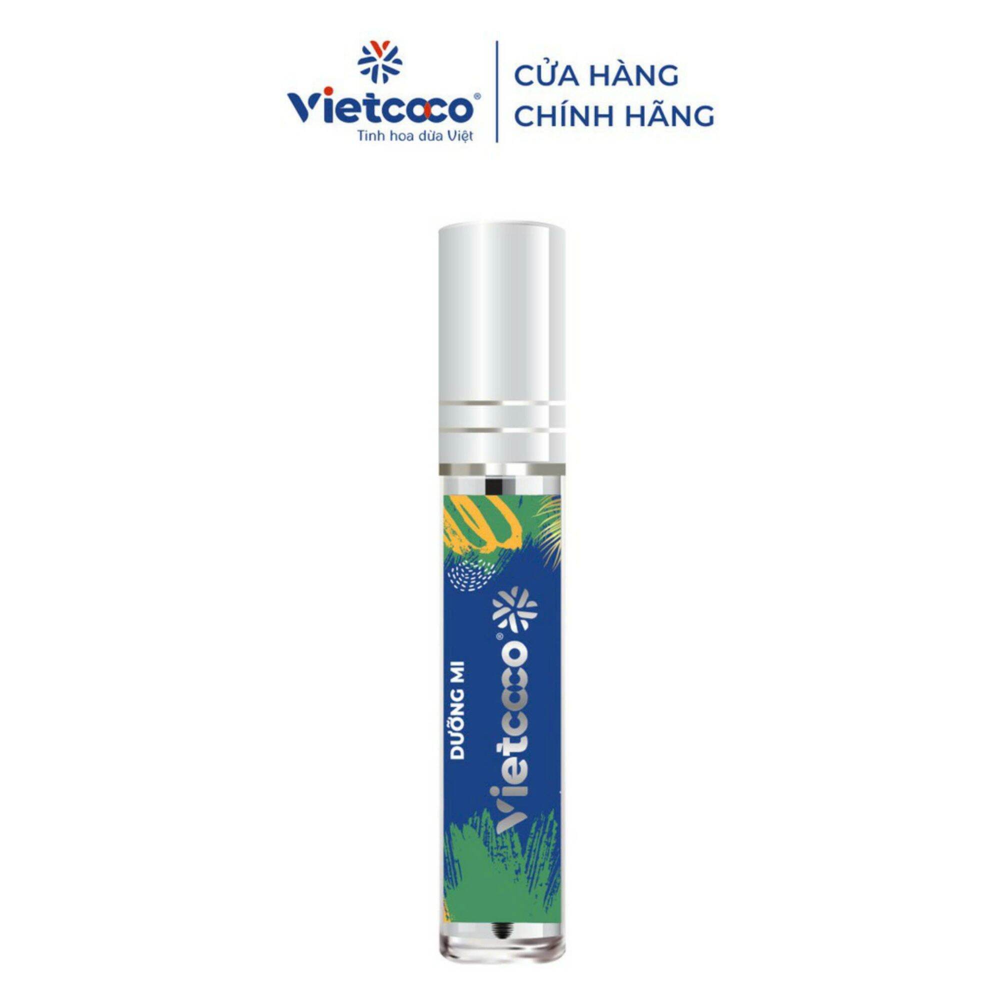 Dầu dừa tinh khiết dưỡng mi vietcoco 10ml, Date mới