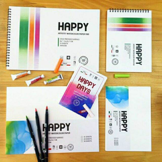 Giấy vẽ happy 300gsm