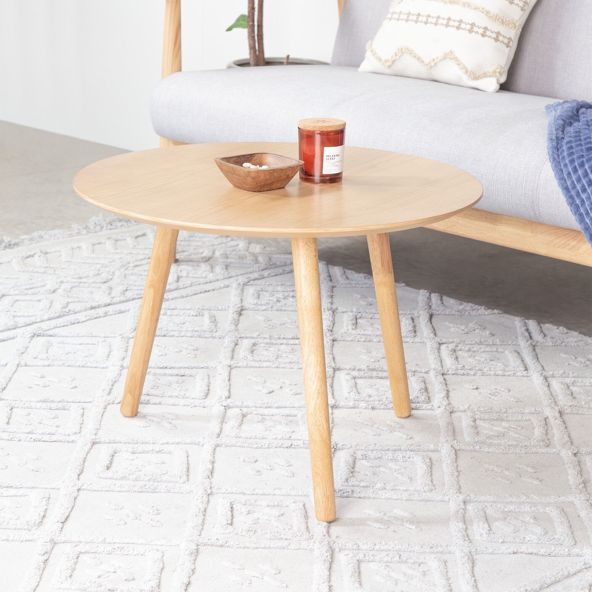 Bàn sofa – bàn cafe – bàn trà gỗ cao su moho milan 602