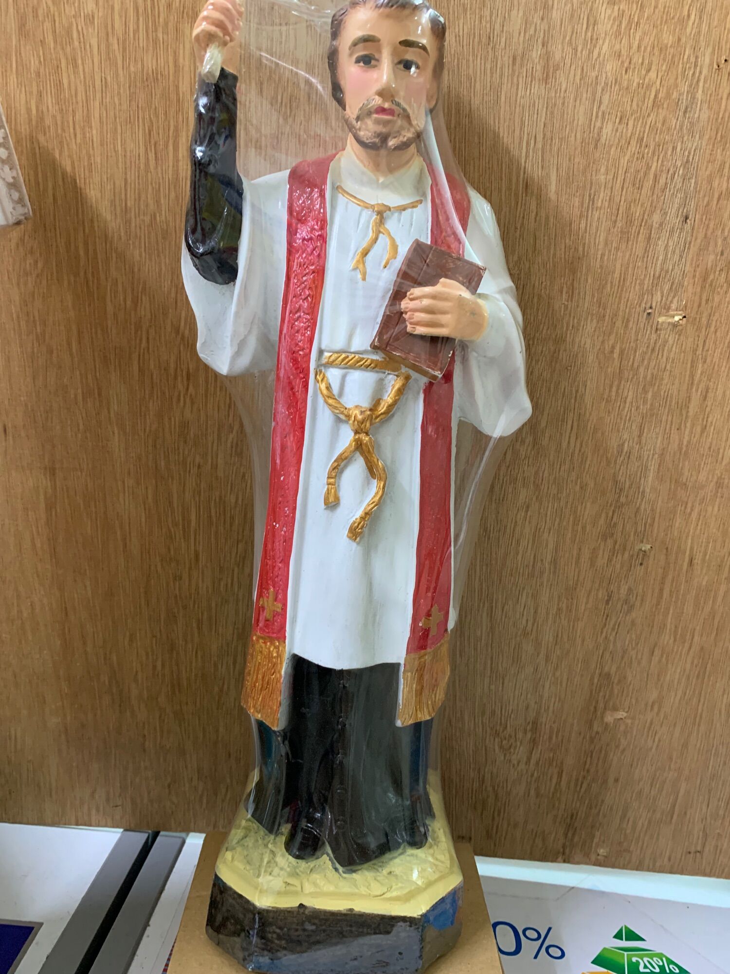 Tượng công giáo-Tượng thánh phanxico xavie cao 40cm
