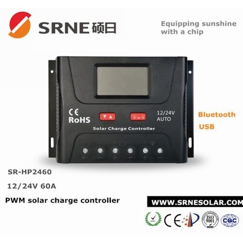 Sạc điều khiển pwm 60a auto 12/24v -hp2460 chính hãng chất lượng