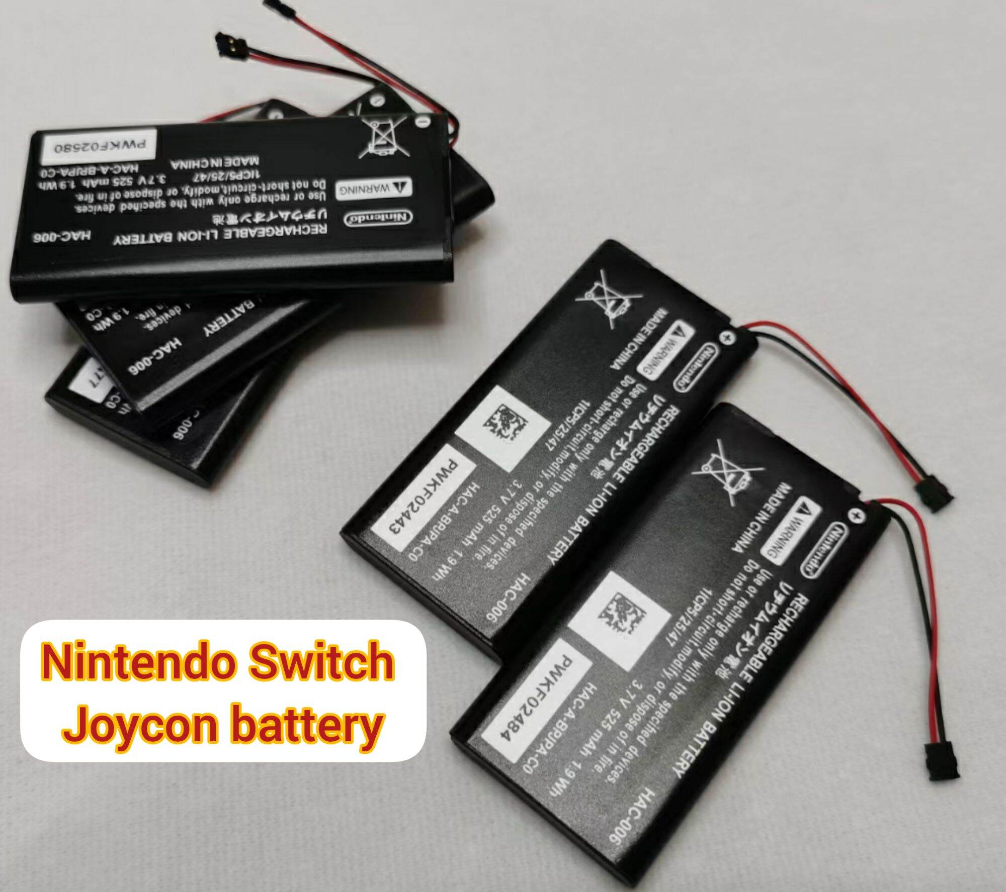 Set 1 pin nintendo switch joycon original new bóc tay chính hãng xịn Pin tay Joycon xịn battery không bảo hành không đổi trả