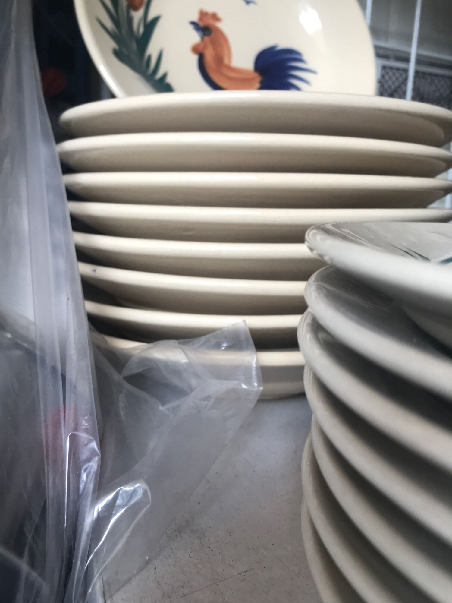 Dĩa đá nung con gà cỡ trung cao cấp set 2 cái