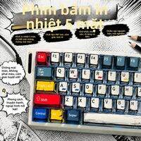 ATTACK SHARK | Bộ Phím PBT 5 Mặt Dập Nổi Phong Cách Anime 109 Phím Cơ Keycap OEM Phù Hợp với Công Tắc Từ Wooting