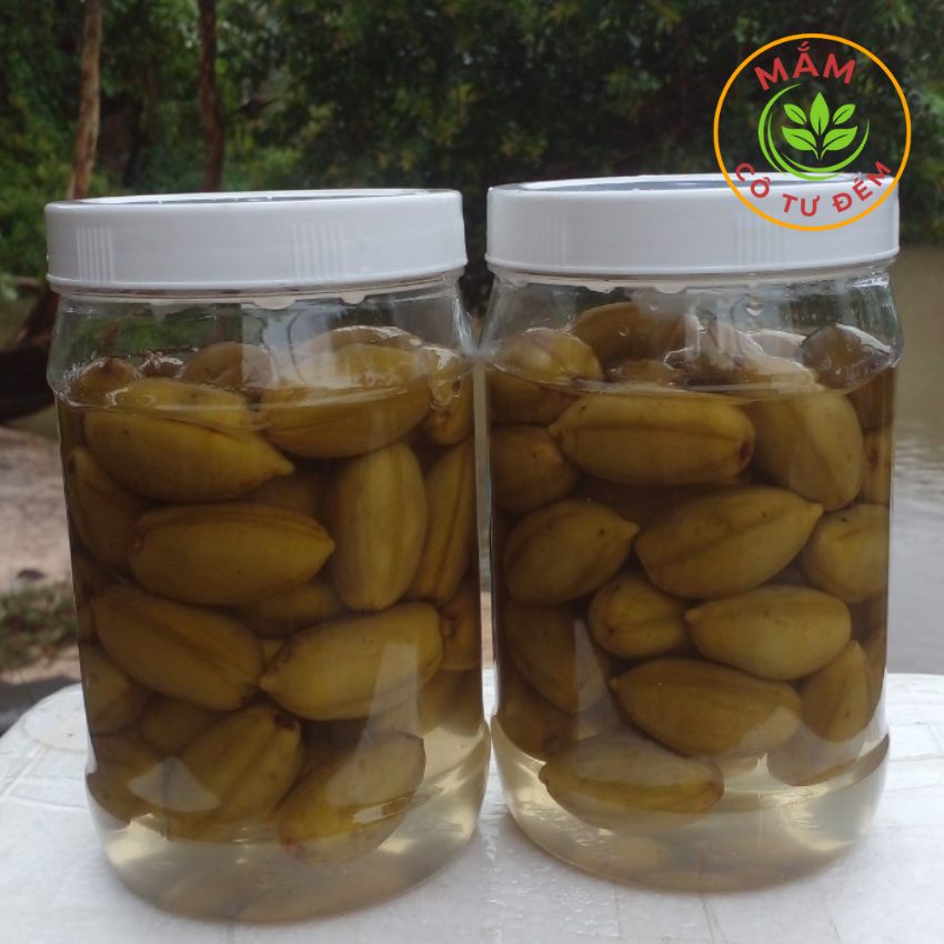 cà na thái ngâm chua ngọt hủ 500g