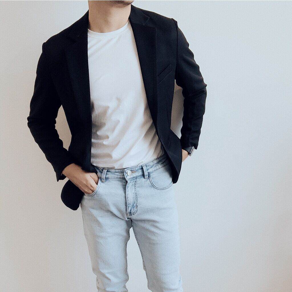 [HCM]  Áo Vest Nam, áo Blazer thời trang Hàn Quốc phong cách trẻ trung, lịch lãm chất mềm mịn