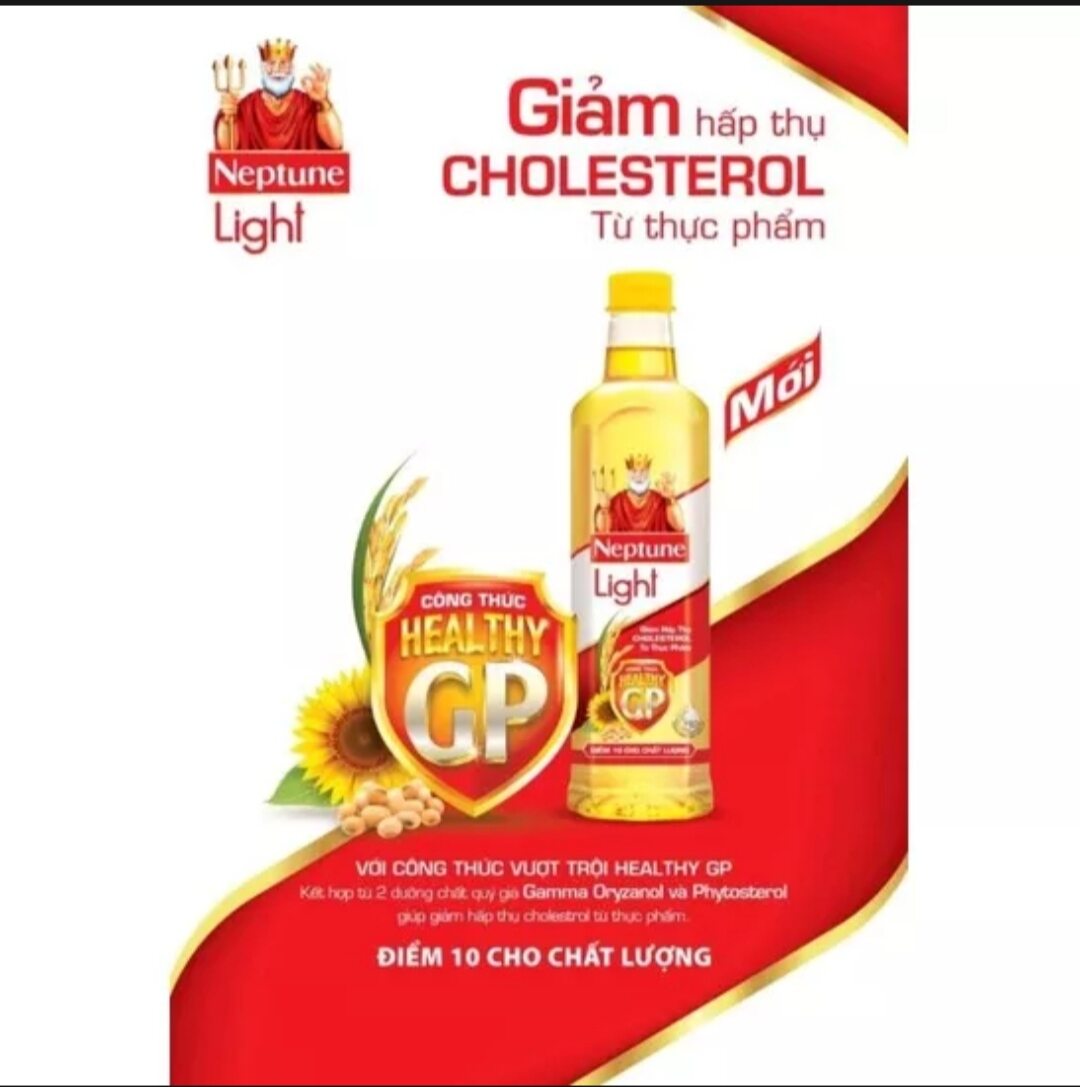 Dầu Neptune Light chai 1lit