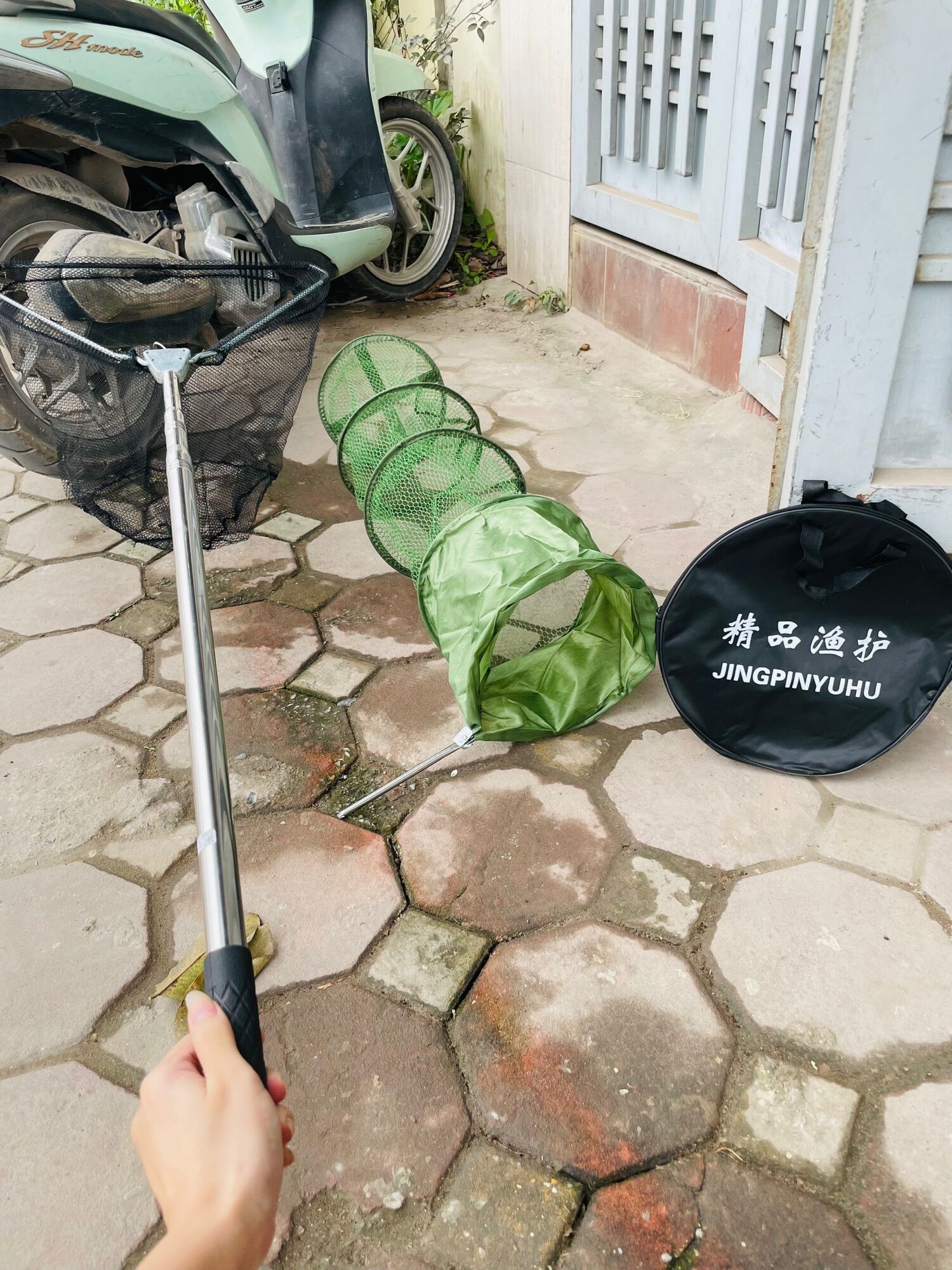 Combo Vợt cá + rọng đựng cá 🐟