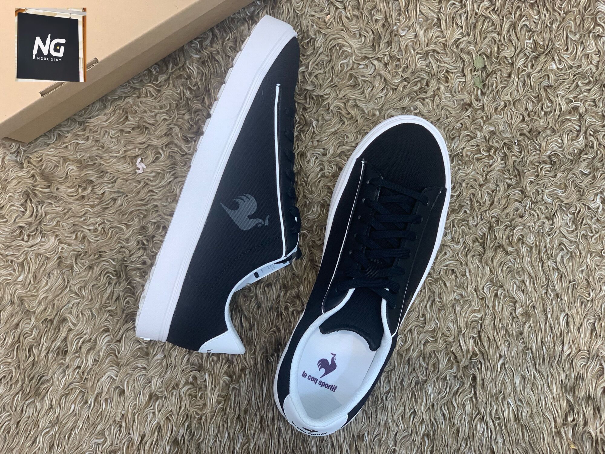 Giày thể thao lecoq sportif ql1sjc19bk full box