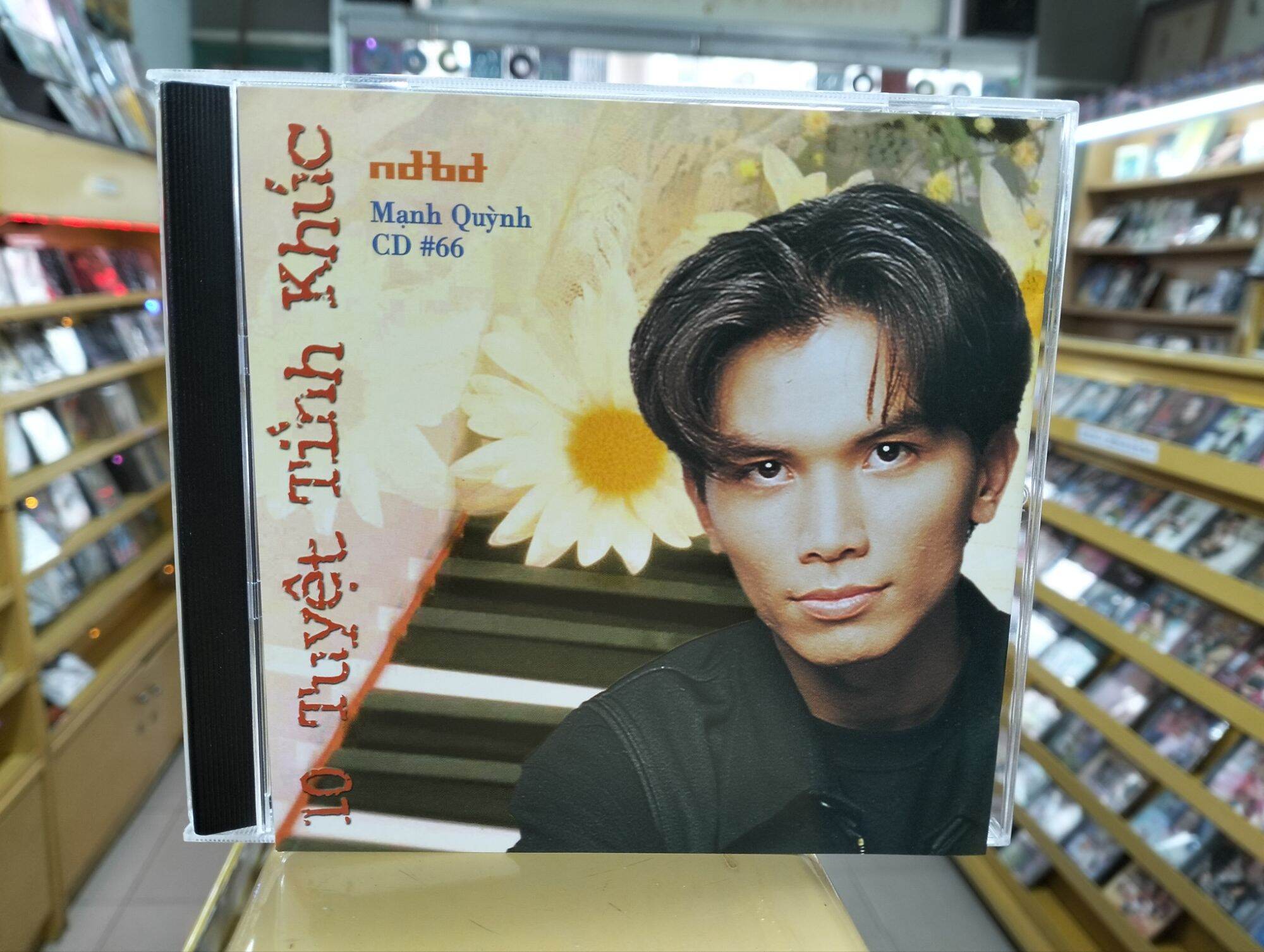 CD Mạnh Quỳnh - 10 Tuyệt tình khúc ( Hàng chính hãng )