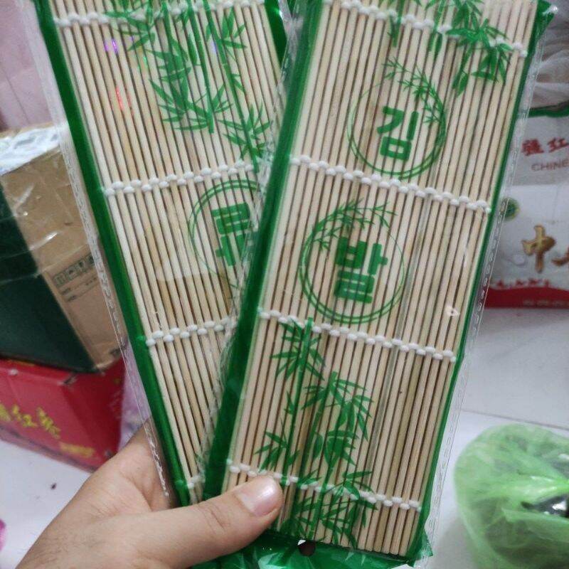 Mành cuộn cơm kimbap sushi 20x25cm