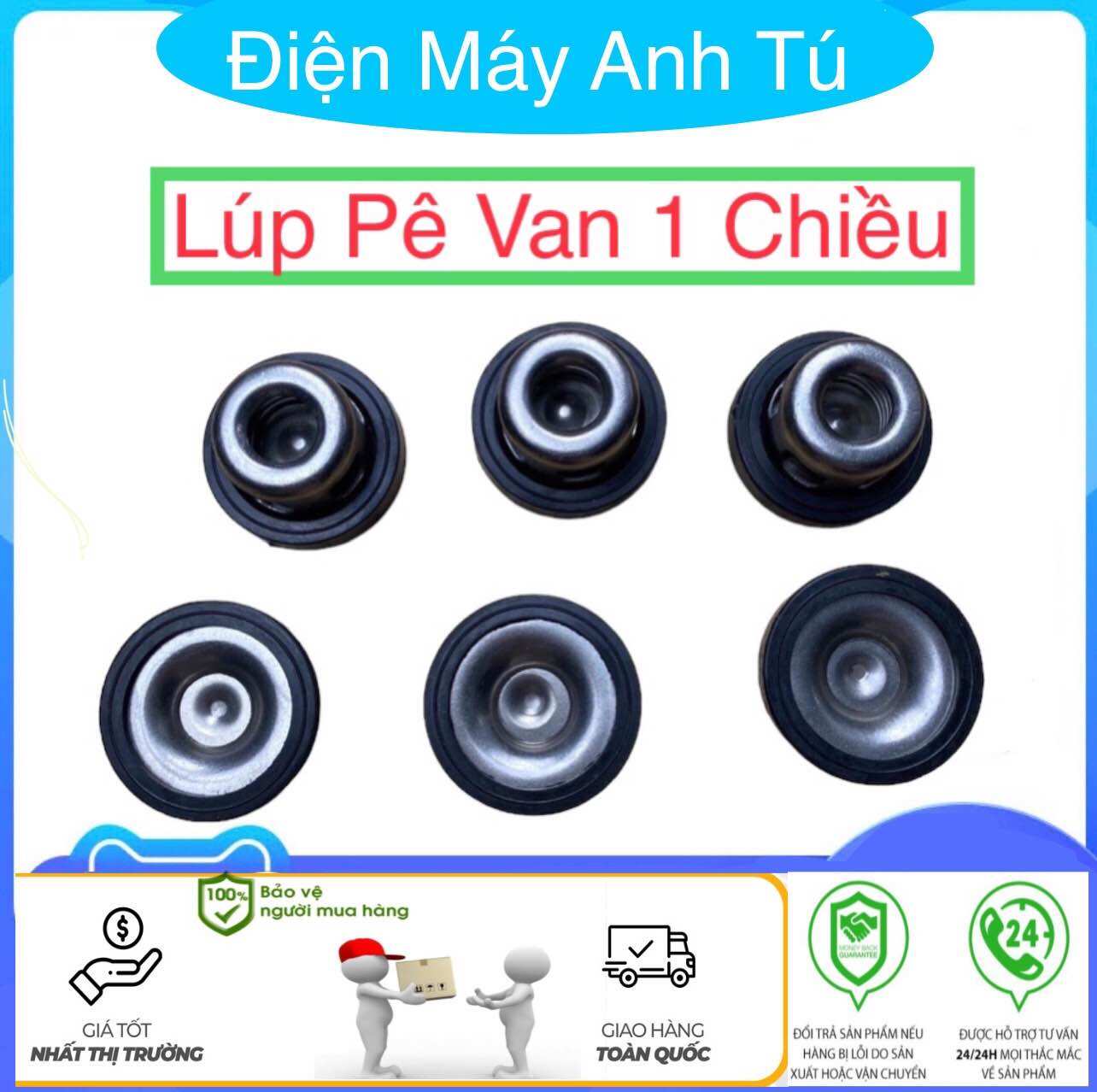 Lúp pê van 1 chiều đầu xịt rửa xe 1hp 2hp
