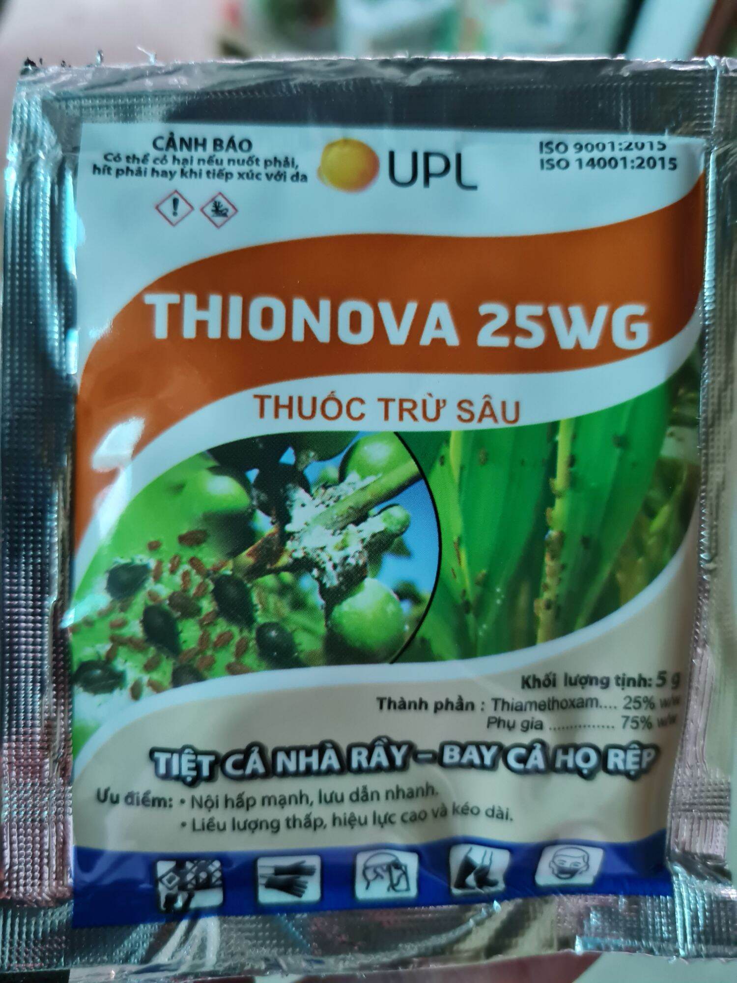 Combo 10 gói Thionova 5gr chuyên trừ chích hút - được rất nhiều nhà nông tin dùng Mospilan Incipio B