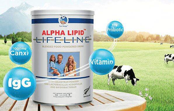 [Tặng bình lắc] Sữa non Alpha Lipid Lifeline của New Zealand, nguyên mã code