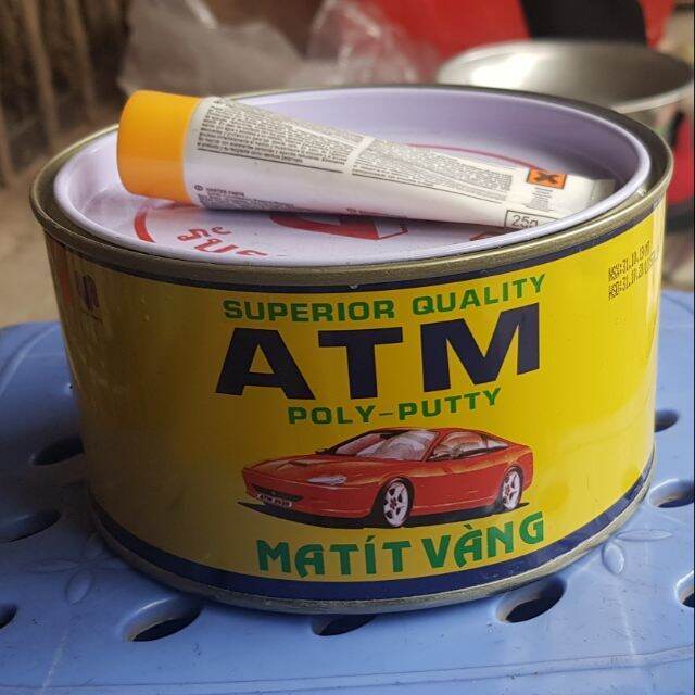 Bả ma tít vàng ATM 2 thành phần