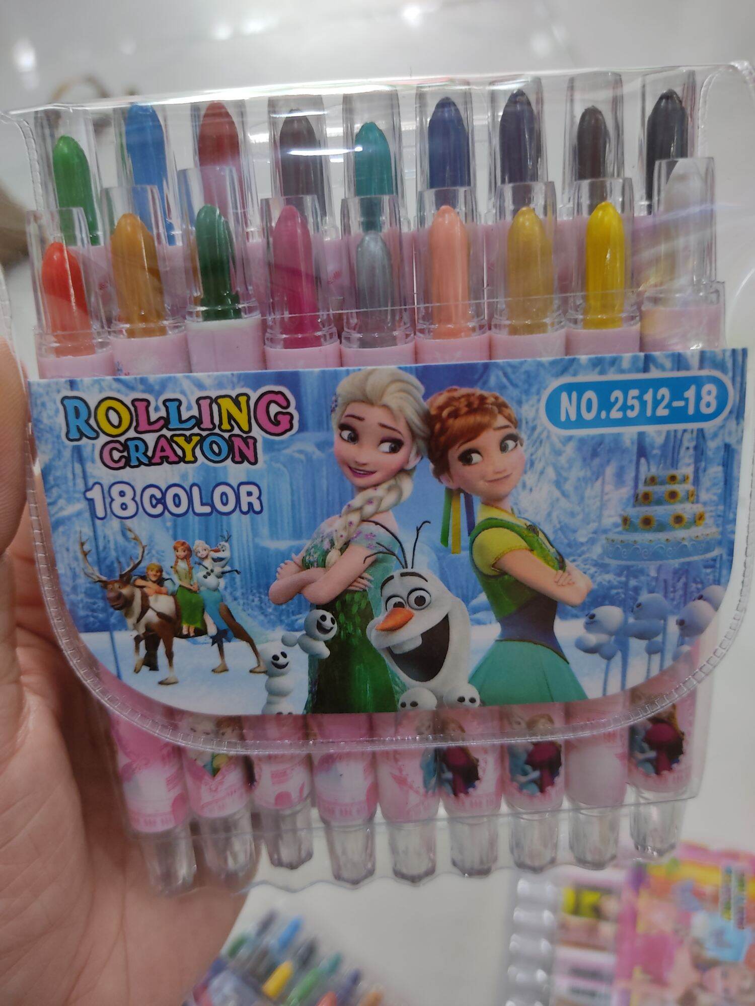 Sáp vặn 18 mầu cao cấp