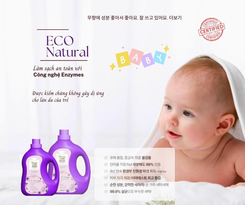 Nước giặt sinh học ECO NATURAL